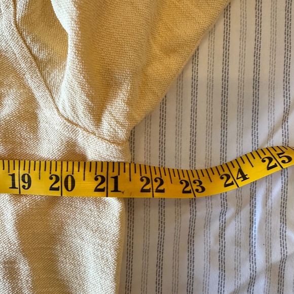 Billy Reid Long Sleeve Polo – XL (Pale Yellow) - Picture 4 of 5